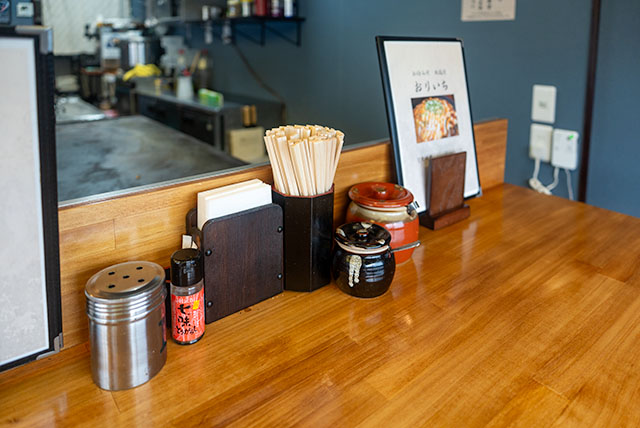 お好み焼き おりいち　店内